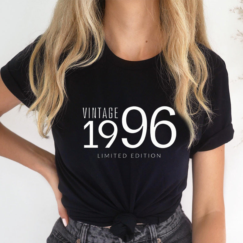 Womens Stylish Casual Short-sleeve Top