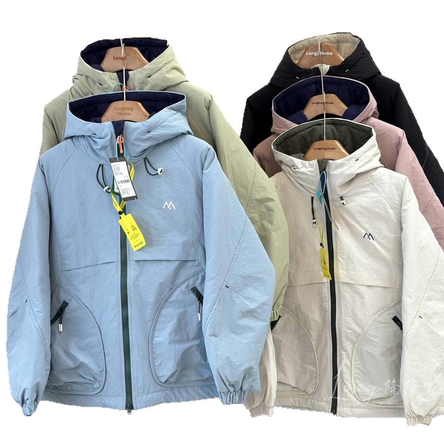 Lightweight Warm And Waterproof Outdoor Mountain-style Quilted Hooded Jacket Men's Wears Averon™