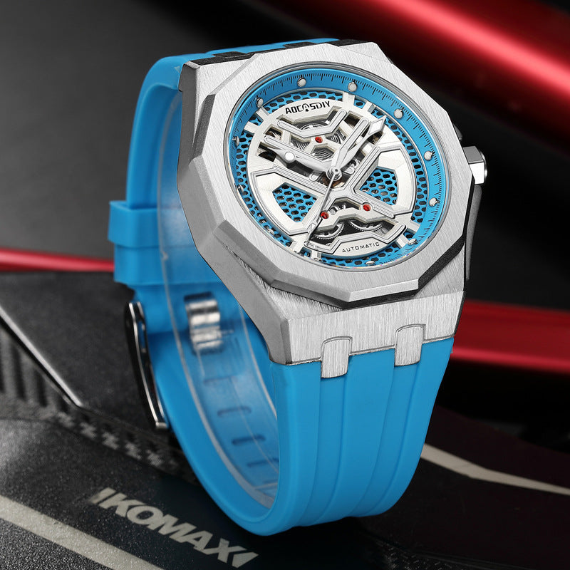 Trendy Hollow Mechanical Watch With Luminous Display And Water Resistance For Men Jewelry and Watch Averon™