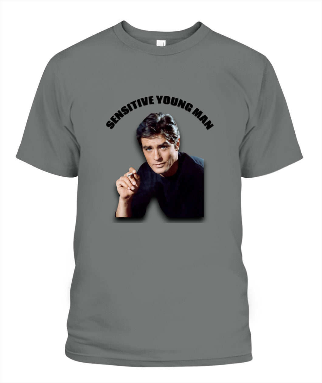 Sensitive Young Man | Tee ND Shirts Gray S