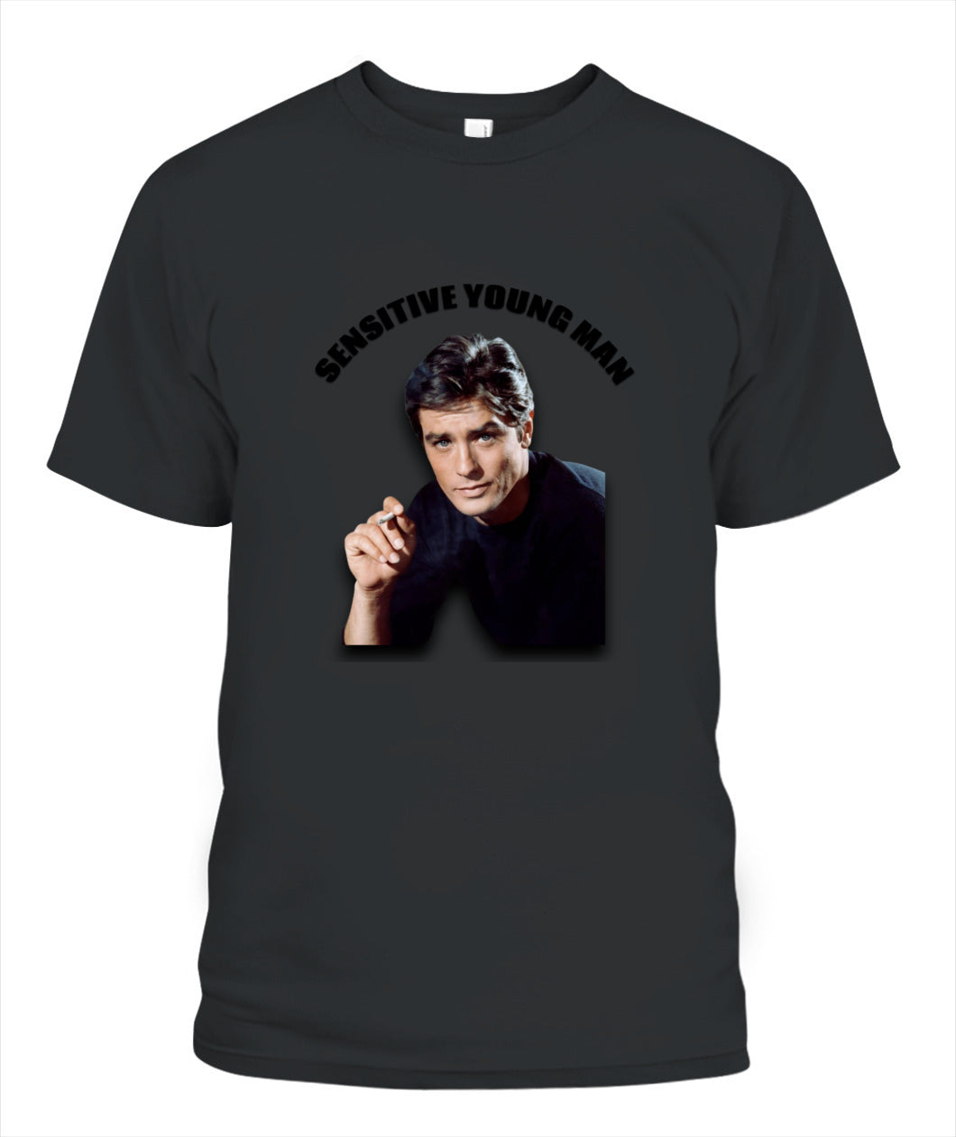 Sensitive Young Man | Tee ND Shirts Black S