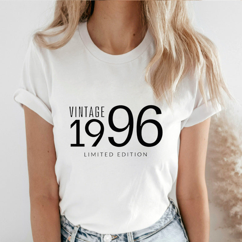 Womens Stylish Casual Short-sleeve Top